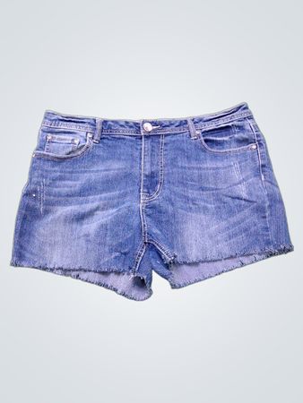 Cato Damen Denim-Shorts mit Verzierungen