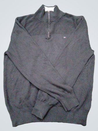 Tommy Hilfiger Quarter Zip Knit Sweater