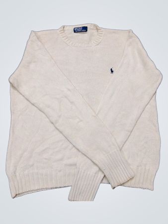 Polo by Ralph Lauren Cream Knit Sweater