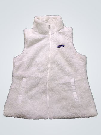 Patagonia White Fleece Vest