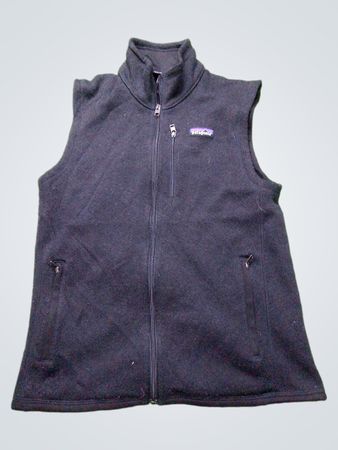 Patagonia Black Sleeveless Fleece Vest