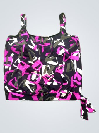Damen Tanktop mit abstraktem Druck
