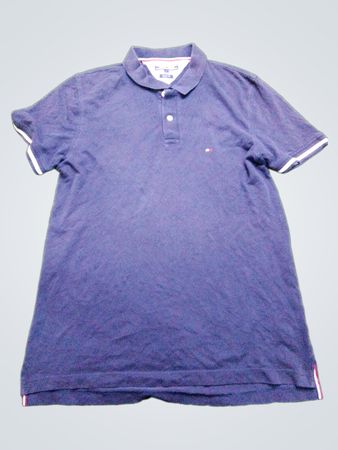 Tommy Hilfiger Herren Polohemd in Marineblau