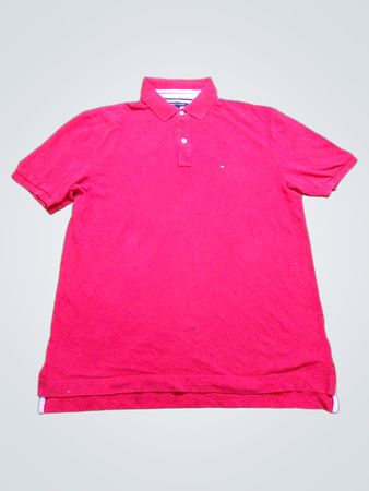 Tommy Hilfiger Herren rotes Polohemd
