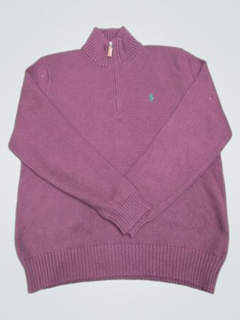 Polo Ralph Lauren Pull en maille à fermeture éclair 1/4