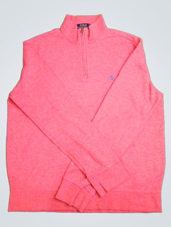 Polo Ralph Lauren Pull en laine à col zippé 1/4