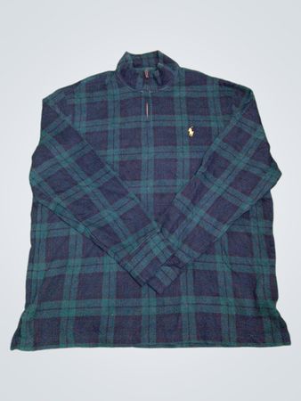 Polo Ralph Lauren Plaid Quarter Zip Pullover