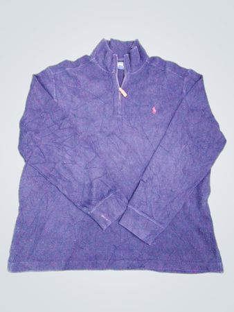 Polo by Ralph Lauren 1/4 Zip Pullover Navy Blue