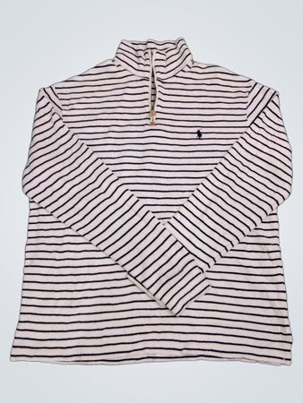Polo Ralph Lauren Pulôver Listrado 1/4 Zip
