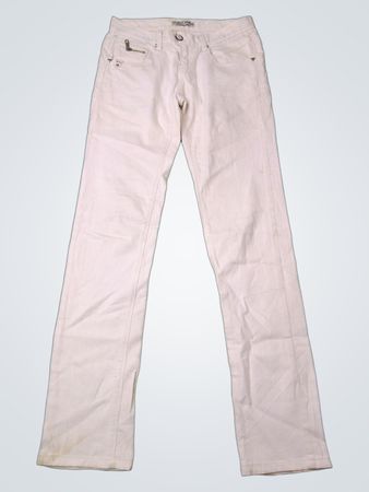 m.b.j Jeans weiße Hose