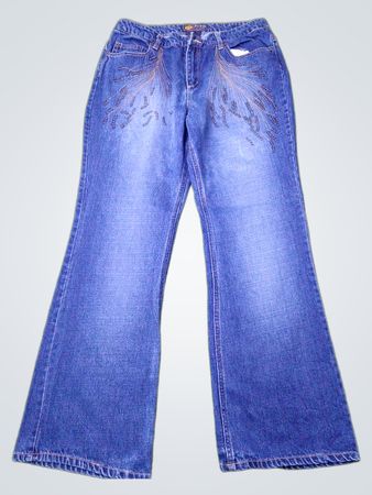 Route 66 Low Rise Fit Flared Jeans