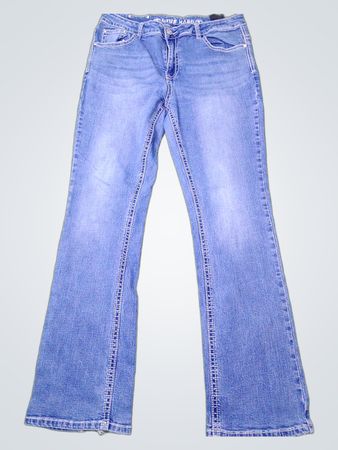 Live Hard Damen Bootcut Jeans