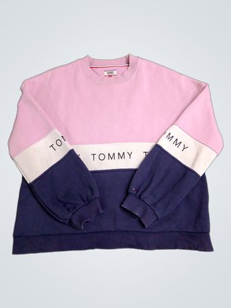 Tommy Jeans Color Block Crewneck Sweatshirt