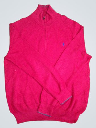 Polo Ralph Lauren Quarter Zip Pima Cotton Sweater