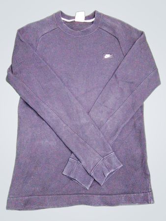 Nike schwarzes Crewneck Langarm-Sweatshirt