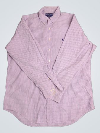 Ralph Lauren Yarmouth Hemd aus 100% Baumwolle im Pinpoint-Oxford-Stoff mit Button-Down-Kragen