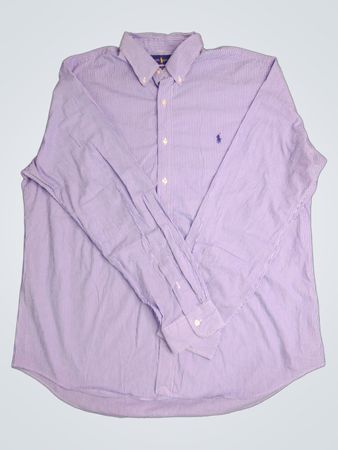 Ralph Lauren Klassisches Hemd mit Streifen und Regular Fit