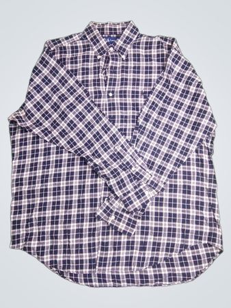 Ralph Lauren Blake Plaid Langärmeliges Button-Down-Hemd