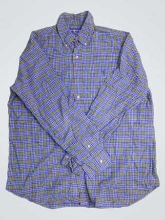 Ralph Lauren Classic Fit kariertes Langarmhemd