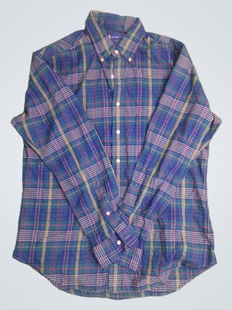 Ralph Lauren Kariertes Slim-Fit Hemd mit Button-Down-Kragen