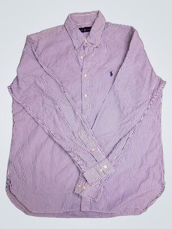 Ralph Lauren gestreiftes Button-Down-Hemd
