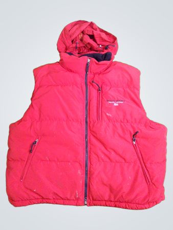 Polo Sport Ralph Lauren Red Puffer Vest