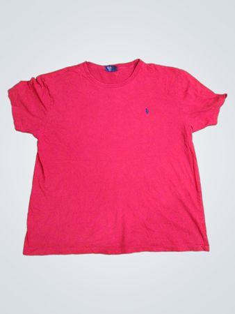 Polo Ralph Lauren rotes Baumwoll-T-Shirt