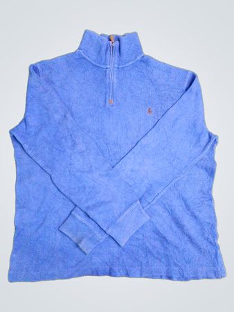 Polo by Ralph Lauren Blu Felpa con mezza cerniera