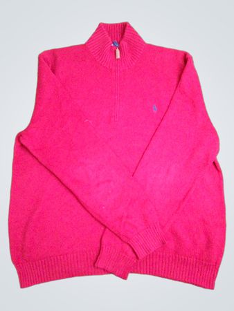 Polo by Ralph Lauren Maglione mezza zip 100% cotone