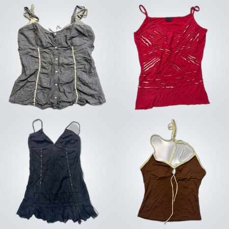 GOVANE & More Women's Tops Bundle - 6 Pc Camisole & Corset Lot