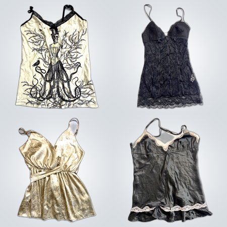 Lace & Satin Bundle: New Look, Darjeeling & More - 10 Piece Lingerie Set