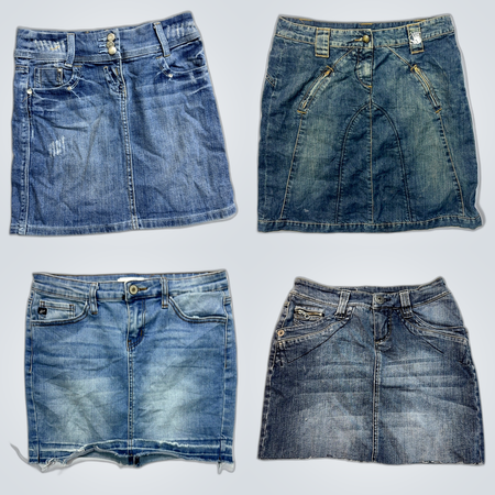 Denim Mini Skirt