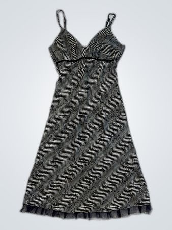 Antcl Printed Slip Mini Dress