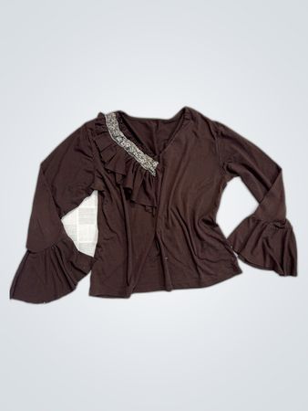 Unbranded Ruffle Sleeve Blouse