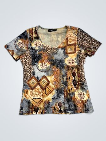 Make Up Printed Blouse