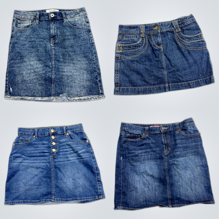 Y2K Denim Mini Skirts