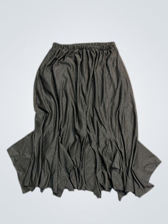 Black Flowy Maxi Skirt