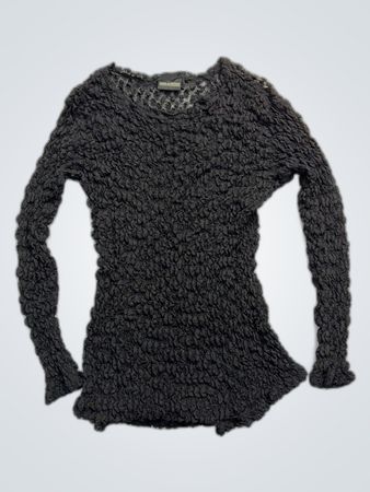 Rosa Ronstedt Black Knit Sweater