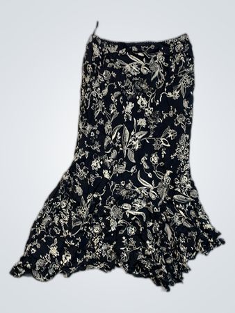 Cassis Floral Mini Skirt