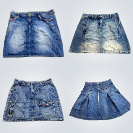 Denim Mini Skirt Bundle