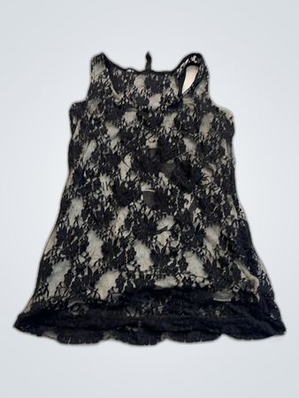 Zara Black Lace Camisole Top