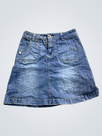 Blue Denim Skirt