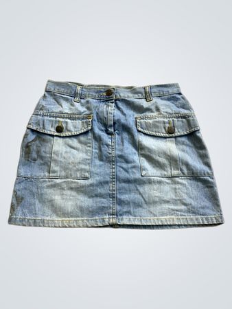 Blue Denim Skirt