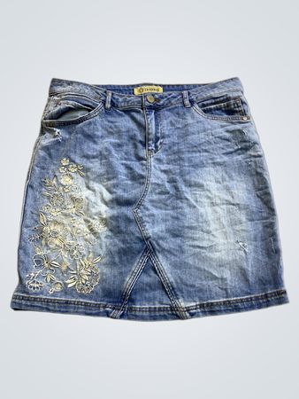 Democracy Denim Skirt