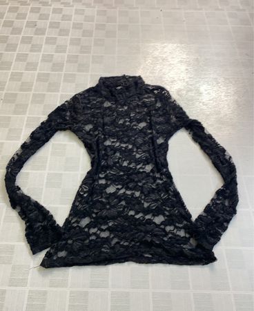 Black Lace Top