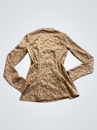 Orsay Lace Long-Sleeve Blouse
