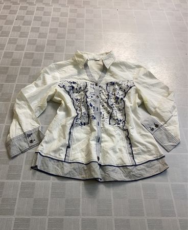 Christine Laure White Blouse