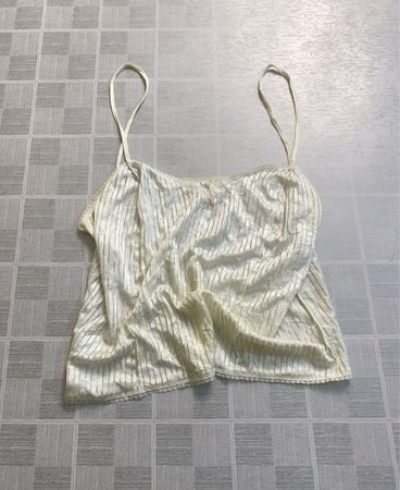 Unbranded Striped Satin Cami Top