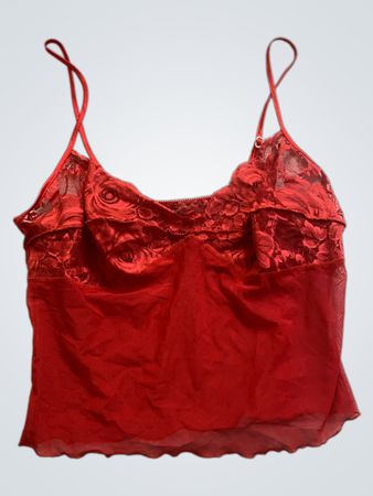 Red Lace Camisole