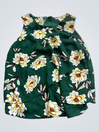 Green Floral Dress